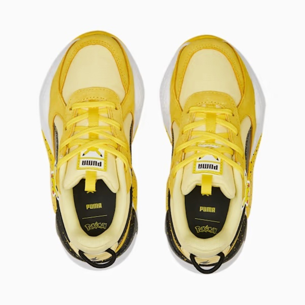 PUMA x POKEMON Sneakers Pikachu Kids Size 9C Shoes Collaboration Unisex 2022